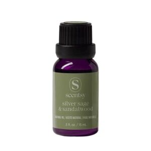 Scentsy Silver Sage & Sandalwood Natural Oil Blend